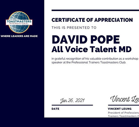 Toastmasters International